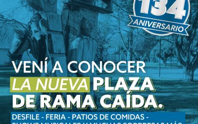ASÍ SERÁ LA GRAN FIESTA INAUGURAL DE LA PLAZA DE RAMA CAÍDA