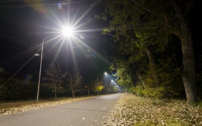 ASÍ SE VE LA VILLA 25 DE MAYO CON SUS NUEVAS LUCES LED