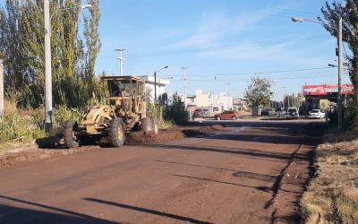 LA AVENIDA ROCA QUEDARÁ ASFALTADA HASTA DEAN FUNES Y YA SE TRABAJA EN LAS TAREAS PREVIAS