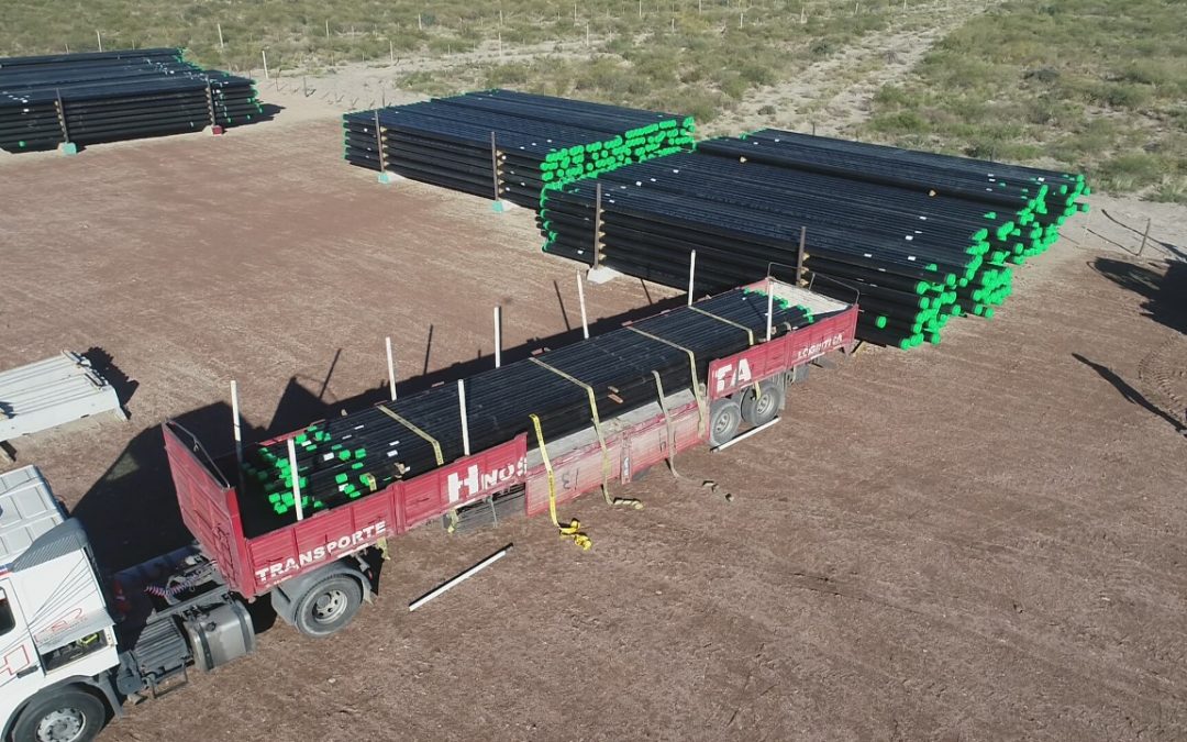 YA LLEGARON TODOS LOS CAÑOS CON LOS QUE SE CONSTRUIRÁ EL GASODUCTO Y SE ACERCA EL INICIO DE OBRA