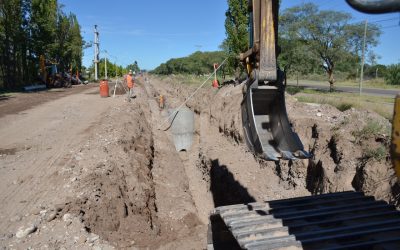 CLOACAS PARA MÁS DE 4.000 FAMILIAS: ASÍ AVANZA EL COLECTOR NORTE DE SAN RAFAEL