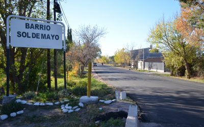 NUEVA REALIDAD: ASÍ QUEDARON LAS PRINCIPALES CALLES DEL BARRIO SOL DE MAYO DE CUADRO NACIONAL