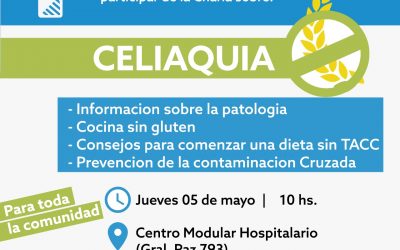 DÍA INTERNACIONAL DE LA CELIAQUÍA: CÓMO TRABAJA EL MUNICIPIO DE SAN RAFAEL EN EL APOYO Y CONTENCIÓN A QUIENES PADECEN LA ENFERMEDAD