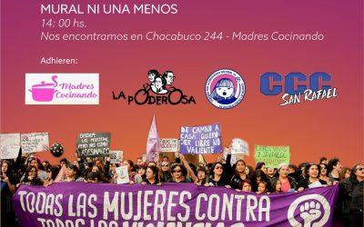 #NIUNAMENOS: ACTIVIDAD CONMEMORATIVA Y CONCENTRACION EN SAN RAFAEL