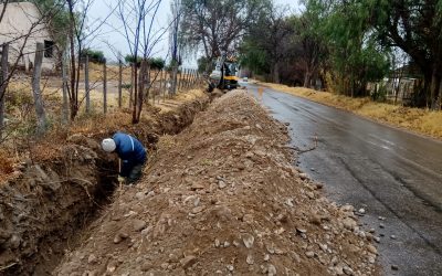 EL MUNICIPIO EJECUTA MÁS DE 12 KM DE NUEVAS REDES DE AGUA EN DISTRITOS
