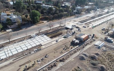 LA OBRA DEL CORREDOR DEAN FUNES SE ACERCA A LA AVENIDA SARMIENTO Y YA CUENTA CON UNA NUEVA CALLE