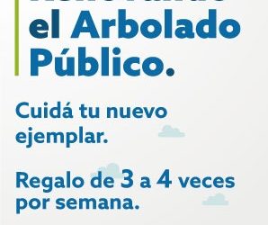 COMIENZA UNA NUEVA ETAPA DEL PLAN DE FORESTACIÓN Y SE PREVÉ LLEGAR A LOS 10.000 NUEVOS EJEMPLARES