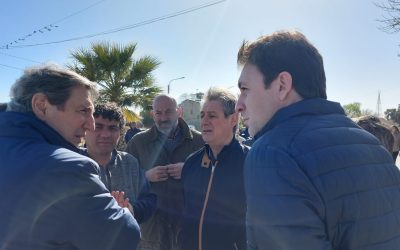 INSEGURIDAD Y VANDALISMON EN EL ESTE: EMIR FÉLIX VISITÓ REAL DEL PADRE Y PIDIÓ MÁS RECURSOS PARA LA POLICÍA