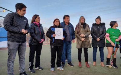 LA CANCHA DE HOCKEY DE CUADRO NACIONAL AHORA SE LLAMA “ÁNGELES VILURÓN”