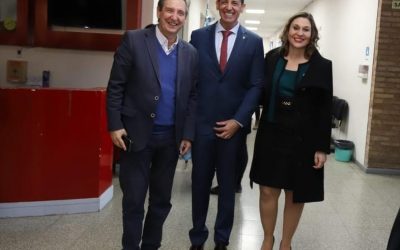 EMIR FÉLIX ACOMPAÑÓ EN SU ASUNCIÓN A LAS NUEVAS AUTORIDADES DE LA FCAI