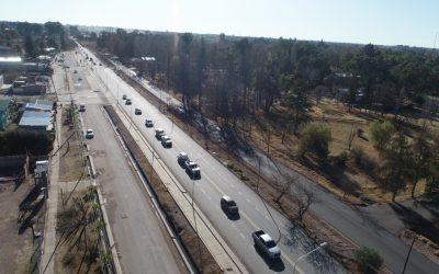 ASÍ QUEDARON LAS NUEVAS COLECTORAS DE BALLOFFET FRENTE AL PARQUE MARIANO MORENO