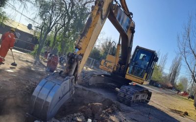 LA OBRA QUE LE DARÁ CLOACAS A MILES DE VIVIENDAS ENTRA EN SU TRAMO FINAL