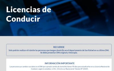 TODO LO QUE TENÉS QUE SABER PARA TRAMITAR LA LICENCIA DE CONDUCIR “A UN CLICK” DE DISTANCIA