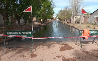 SE IMPRIMA LA CALLE LOS FRANCESES EN LA PREVIA DEL ASFALTO