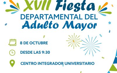 SE VIENE LA GRAN FIESTA DEPARTAMENTAL DEL ADULTO MAYOR