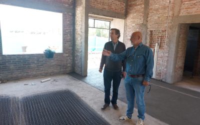 FÉLIX RECORRIÓ LA OBRA DEL NUEVO HOSPITAL VETERINARIO MUNICIPAL