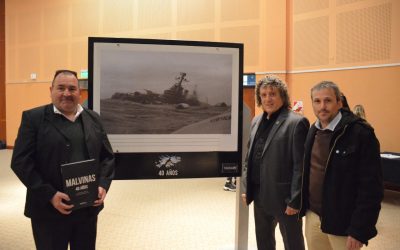 A 40 AÑOS DE LA GUERRA, SE INAUGURÓ UNA IMPERDIBLE MUESTRA FOTOGRÁFICA DE MALVINAS