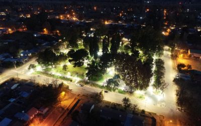 EL MUNICIPIO DE SAN RAFAEL SIGUE AMPLIANDO Y POTENCIANDO SU RED DE ALUMBRADO PÚBLICO