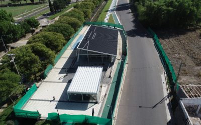 ÚLTIMOS DETALLES PARA INAUGURAR LA USINA DEL PASEO RAWSON