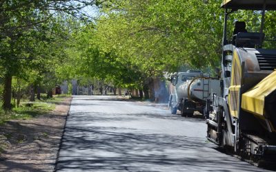 MÁS OBRAS EN DISTRITOS: EL PLAN DE ASFALTO Y UNA NUEVA ETAPA EN LA VILLA 25 DE MAYO