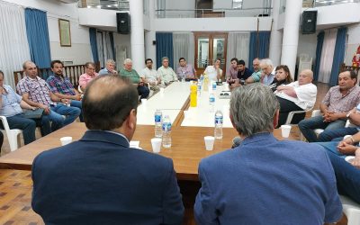 EL INTENDENTE FÉLIX REUNIÓ A REFERENTES DEL SECTOR PRODUCTIVO CON FUNCIONARIO DE AGRICULTURA DE LA NACIÓN
