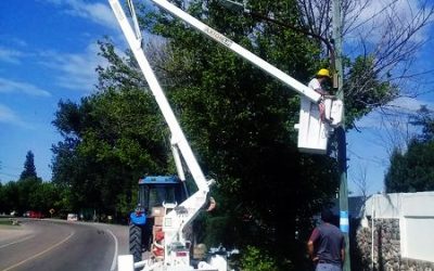 MÁS LUCES LED PARA DISTRITOS: SE COLOCAN 110 NUEVOS EQUIPOS EN CUADRO BENEGAS