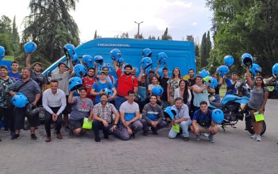 EXITOSA CAPACITACIÓN EN “CONDUCCIÓN SEGURA” PARA MOTOCICLISTAS