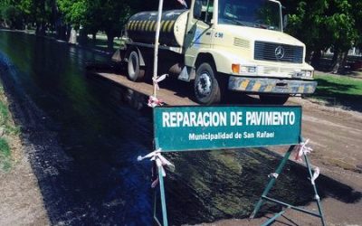 MÁS ASFALTO EN LOS DISTRITOS: SEGUNDA ETAPA EN LA LLAVE Y SE VIENE EL NIHUIL