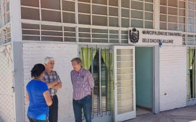 EMIR FÉLIX FUE A LA LLAVE, SUPERVISÓ EL ASFALTO Y DESTACÓ EL PLAN FEDERAL DE OBRAS
