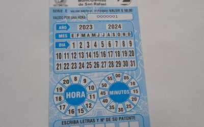 ESTACIONAMIENTO CONTROLADO: NUEVAS TARJETAS Y VALORES DESDE EL 1 DE FEBRERO