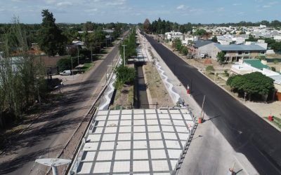 DESDE EL AIRE: ASÍ QUEDÓ LA NUEVA CALLE CINCA