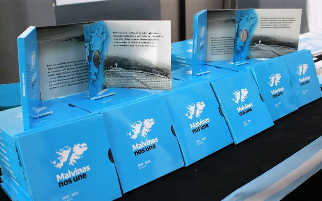 MEDALLAS PARA VETERANOS A 40 AÑOS DE LA GESTA DE MALVINAS