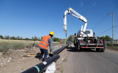 EL MUNICIPIO NO PARA: AVANZA EL GASODUCTO POR CALLE LAS VÍRGENES
