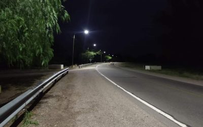 MÁS LUCES LED EN RUTA 143 Y EN LA CURVA DE LA GUEVARINA