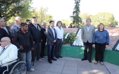 EMOTIVA CONMEMORACIÓN DE LA GESTA DE MALVINAS, A 41 AÑOS DE LA GUERRA