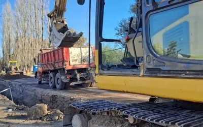 HISTÓRICO AVANCE: EL MUNICIPIO DE SAN RAFAEL CONCLUYÓ EL COLECTOR POR EL QUE MILES DE FAMILIAS PODRÁN ACCEDER A LAS CLOACAS