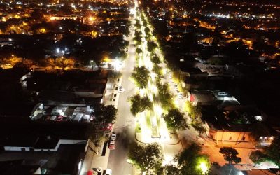 EL MUNICIPIO YA INSTALÓ 8.000 LUCES LED EN CIUDAD Y DISTRITOS