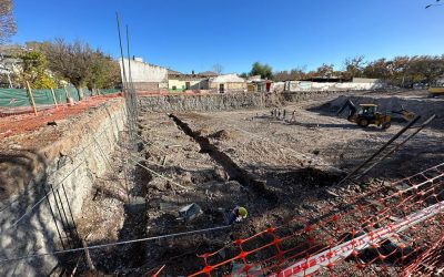 AVANZA LA TRANSFORMACIÓN DE LA EX TERMINAL CON LA COCHERA SUBTERRÁNEA Y LAS PRIMERAS FUNDACIONES