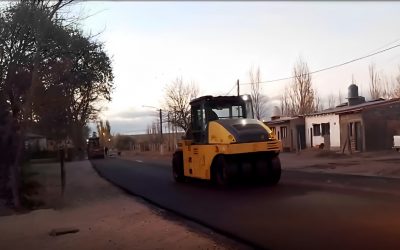PLAN DE ASFALTO: SE TERMINA EL NIHUIL Y SE VIENEN MÁS BARRIOS Y DISTRITOS
