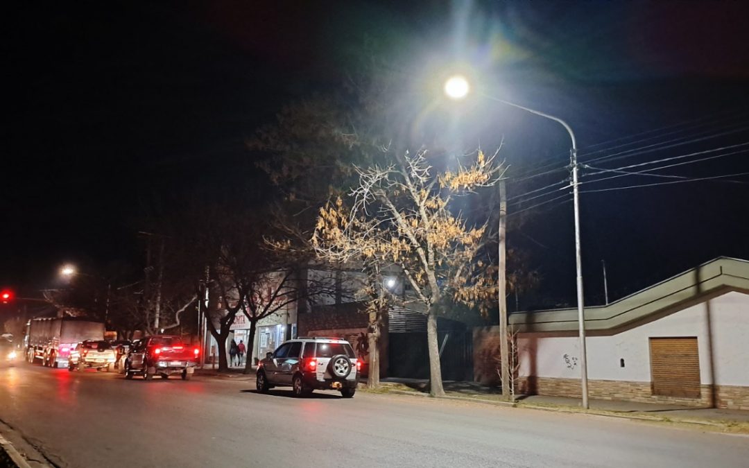 SAN RAFAEL SUMA MÁS LUCES LED, AHORA EN AVENIDA ALBERDI
