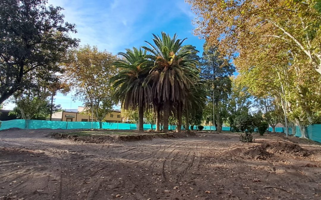ASÍ SE TRANSFORMAN LAS PLAZAS DE EL NIHUIL, GOUDGE Y VILLA ATUEL