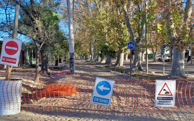 SE RECONSTRUYE UN IMPORTANTE TRAMO DE LA CICLOVÍA DE LA RUTA 143