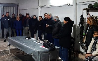 CLOACAS PARA MÁS DE 5 MIL SANRAFAELINOS: SIGUEN LAS REUNIONES INFORMATIVAS POR LOS BARRIOS