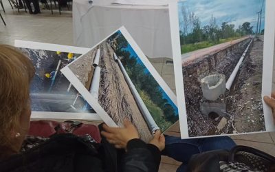 A FIN DE AÑO YA HABRÁ VECINOS CONECTADOS A LA NUEVA RED DE CLOACAS