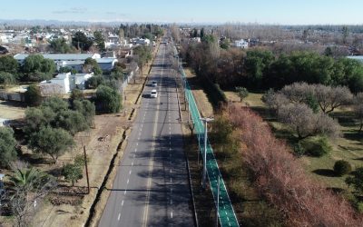LA CICLOVÍA DE AVENIDA LOS SAUCES LISTA PARA SER INAUGURADA