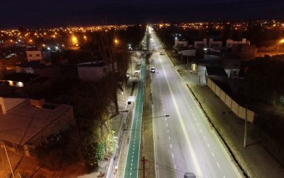 MOVILIDAD SUSTENTABLE: LOS VECINOS YA DISFRUTAN DE LA NUEVA CICLOVÍA DE LOS SAUCES Y SE VIENEN MÁS OBRAS