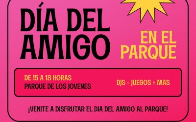 EL DÍA DEL AMIGO SE CELEBRA CON DJ´S Y JUEGOS EN EL PARQUE DE LOS JÓVENES