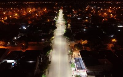 EMIR FÉLIX DEJARÁ INAUGURADAS REDES DE AGUA POTABLE, LUCES LED Y MÚLTIPLES OBRAS EN AVENIDA LOS SAUCES