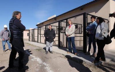 SE VIENE LA INAUGURACIÓN: EMIR FÉLIX JUNTO A LA SOCIEDAD PROTECTORA DE ANIMALES RECORRIERON EL HOSPITAL VETERINARIO