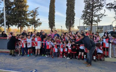 EMIR FÉLIX CELEBRÓ JUNTO A SAN JORGE Y CLUB DE PESCADORES LA PRESENTACIÓN DE SU NUEVA CANCHA DE HOCKEY
